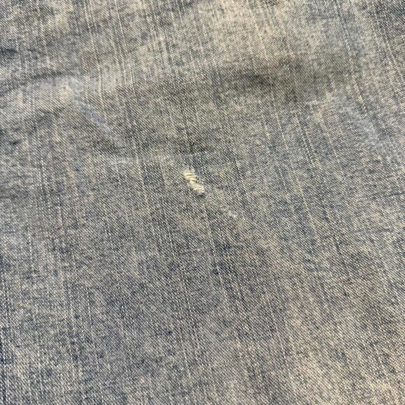 Vintage Wrangler Blue Denim Y2K Grunge Baggy Carpenter Skater Jorts Sz.42 - Picture 4 of 7